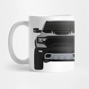 Ram Silver + Black Mug